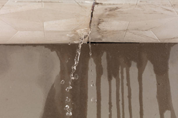 Professional Burst Pipe Cleanup technician working in Adair, OK